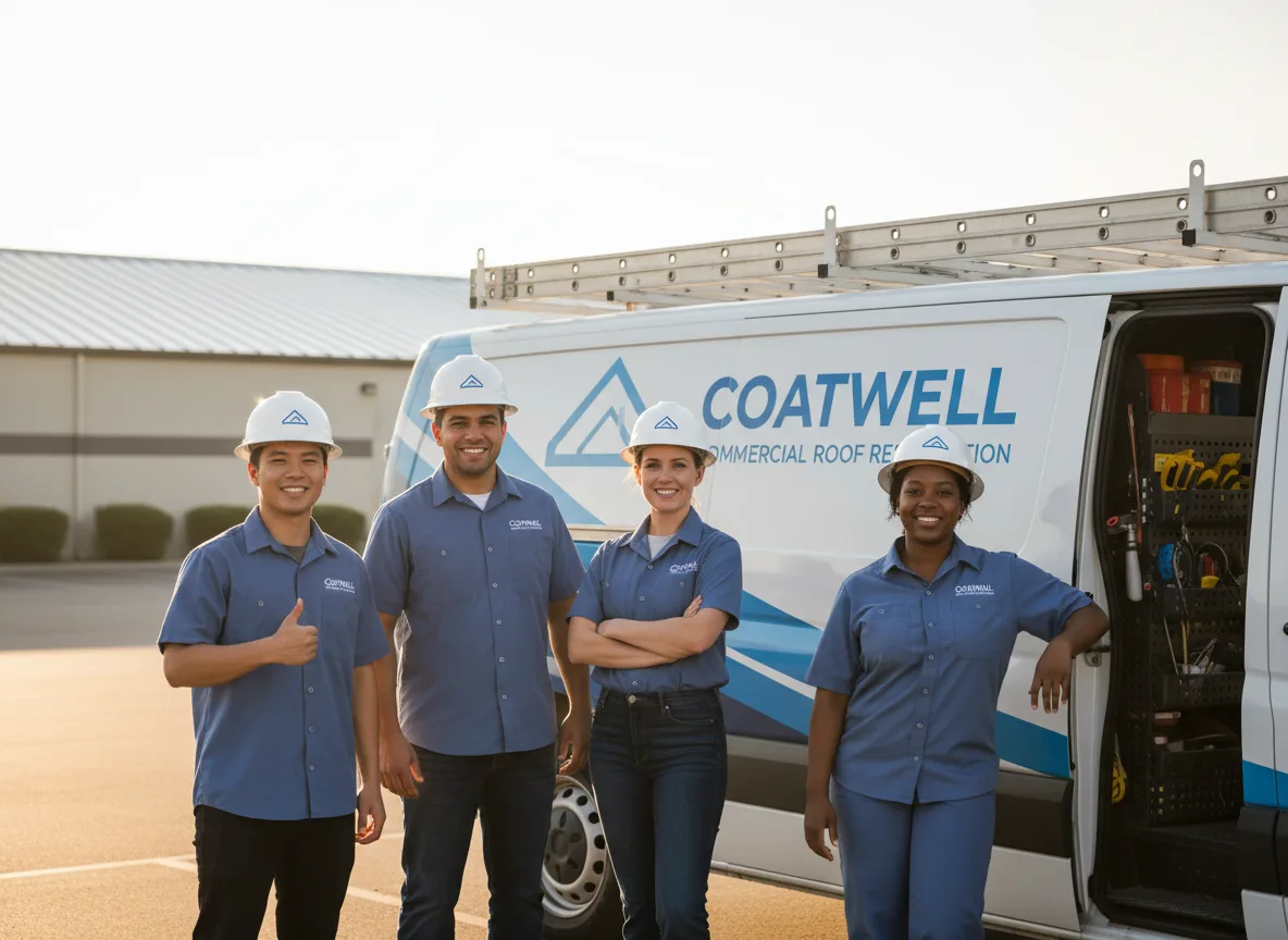 Commercial roof coating company in Richfield, WI